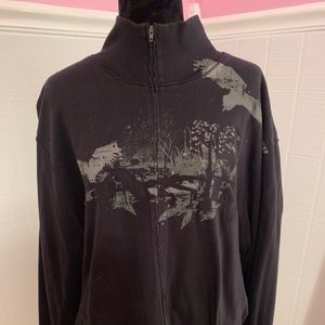 OAKLEY full zip sweatshirt jacket